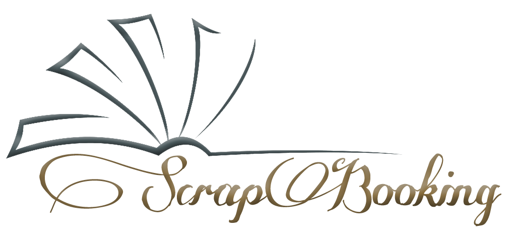 Scrapbooking logo without shaddow